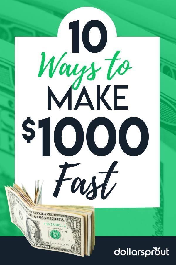 1000 ways to make money